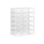 Hoiustamiskastid jalatsitele 18tk Vasagle valge