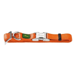 Koerhalsband - Hunter - Vario Basic Alu-Strong - Oranž - Keskmine suurus - Vastupidav