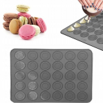 Silikoon matt macarons, 28 x 25cm