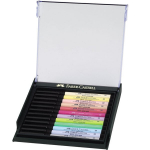 Pastelsetes toonides markerid Faber Castell, 12 tk