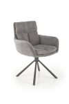2 tooli komplekt K495, hall/must
