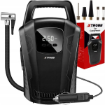 12V auto kompressor, &otilde;hupump LCD-ekraaniga ja taskulambiga