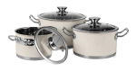 Vintage Cuisine pottide komplekt, 3 tk