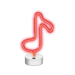 Statiivil neoon LED TONE punane NNE08 Neolia