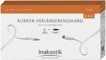 K&otilde;rvaklappidele audio pikenduskaabel Inakustik, 3.5 mm (M) - 3.5 mm (F), 5.0 m