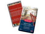 Joonistuspliiats Derwent Drawing 12tk metallkarbis