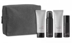 Kosmeetikakomplekt Rituals Samurai meestele: du&scaron;igeel, 50 ml + deodorant, 50 ml + &scaron;ampoon ja du&scaron;igeel, 70 ml + ihupiim, 70 ml + kosmeetikakott