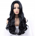 Parukas, pikad mustad juuksed, W34