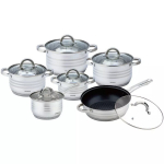 Pottide ja pannide komplekt KlausBerg KB-7698, 12-osaline