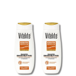 Taastav juuksepalsam koos keratiiniga Vit&eacute;lite Keratin, 2x250 ml