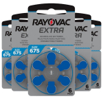 Rayovac Extra Advanced 675 (PR44) patareid kuuldeaparaatidele, 30 tk