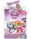 Paw Patrol Purple Laste voodipesukomplekt 100x135 cm, 40x60 cm