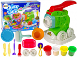 Plastiliini komplekt pastamasinaga Lean Toys