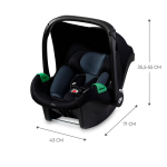 Kinderkraft turvatool Mink Pro i-Size, 0-13 kg, Black