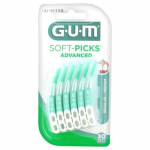 Hambavaheharjad Gum Soft-Picks Advanced Regular / Medium Interdental Brushes, 30 tk