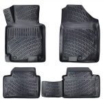 Auto kummimatid mustad 3D RIZLINE KIA CEED II (2012-2018)