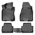 Auto kummimatid mustad 3D RIZLINE NISSAN X-TRAIL II (2007-2014)