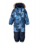 Lenne laste kombinesoon 250g Shaun 23308 A*2296, sinine/hall