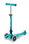 Laste t&otilde;ukeratas Micro Mini Deluxe kokkuvolditav LED, aqua