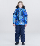 Huppa Poiste talvekomplekt DANTE 1, navy pattern/ navy