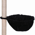 Pesa kraapimispostile Lionto, 40 cm, must