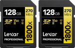 Lexar&reg; Professional 1800x 128GB 2pack LSD1800128G-B2NNG
