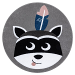 Hakano laste vaip Tinies Raccoon 160x220 cm