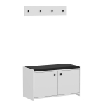Kingakapp Asir, 80x45x35 cm, valge