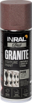 Kiviimitatsiooniv&auml;rv Inral Granite, Punane, matt, 400 ml