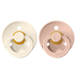 BIBS Colour Round - Ivory / Blush 0-6 months