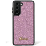 Guess Glitter Script "Samsung Galaxy S24" kaitse&uuml;mbris, lilla