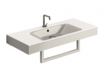 Valamu Kerasan CENTO 100x45 cm, valge, 355001