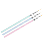 Nail Art pintslikomplekt, 3 tk