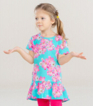 Lenne laste tuunika Rosin 24615*054, m&uuml;nt/roosa