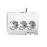 Mitmekordne pesa - Ewent - EW3935 - 5 porti - 2 USB porti - Valge