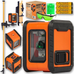 Laser Cross Level 15 m, roheline