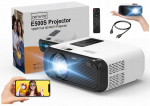 Projektor Mini WiFi 24/5 Ghz FullHD 4K 7500lm 120" projektor Zenwire e500s