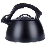 Pilli ja termomeetriga veekeetja, must, 3 l