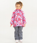 Lenne laste komplekt 100/60g Hedvig 24236 A*1277, hall/fuksia