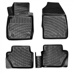 Auto kummimatid mustad 3D RIZLINE FORD FIESTA (2008-2017)