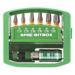 Otsikute komplekt T-TAP otsikuhoidjaga 7-osaline, SPAX