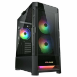 Gaming PC korpus - Cougar Gaming - DUOFACE RGB BLACK - T&ouml;&ouml;tlus ilma t&ouml;&ouml;riistadeta - Tolmu kaitsefilter