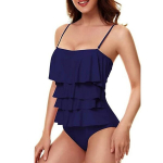 Ujumistrikoo naistele Jfan, sinine, XL