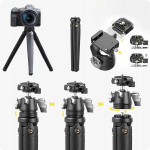 Professionaalne paindlik statiiv kuni 3kg DSLR kaameratele