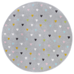 Hanse Home laste vaip Little Hearts 140x140 cm