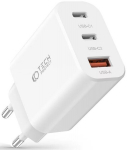 v&otilde;rgu laadija 2x USB A QC 3.0 - valge