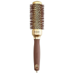 Ionisatsiooniga juuste kujundamise hari Olivia Garden Expert Blowout Shine Gold & Brown, 35 mm