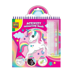 Stepped 3 in 1 sequin coloring activity book