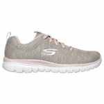 Naiste treeningkingad Skechers Graceful-Twisted Fortune Beež