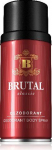 L&otilde;hnastatud spreideodorant Brutal Classic Deodorant sprei, 150ml